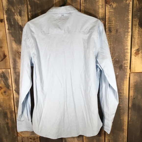 Paper Denim & Cloth men’s long sleeve casual button down shirt size large - Picture 2 of 4